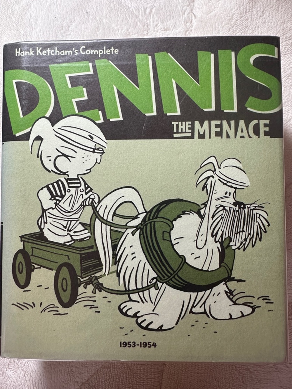 Dennis the Menace Hardcover Book - Green